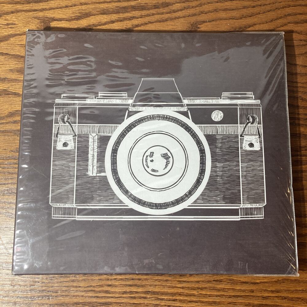 Recollections 12x12 Black Camera Theme Scrapbook Album 30 Top Loading Pages